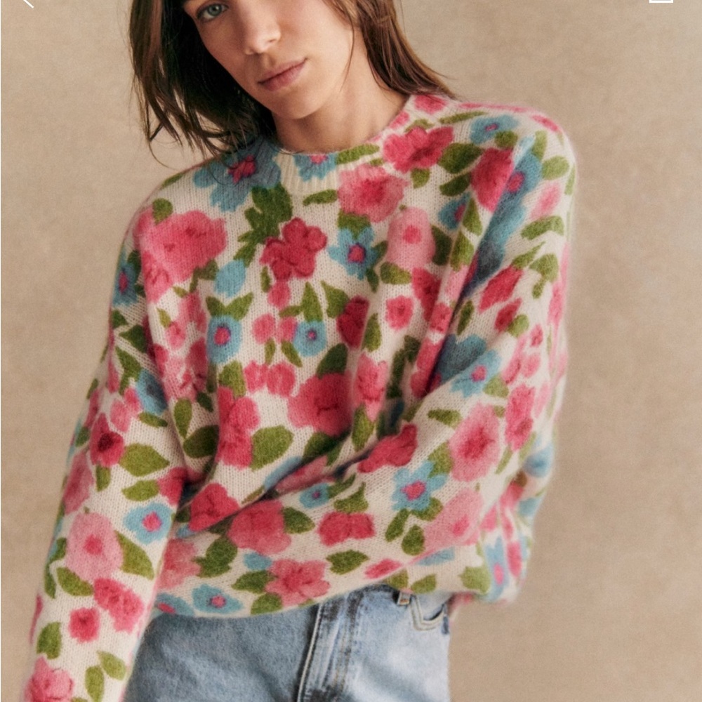 Sézane Janelia Sweater Top - Picture 8 of 9